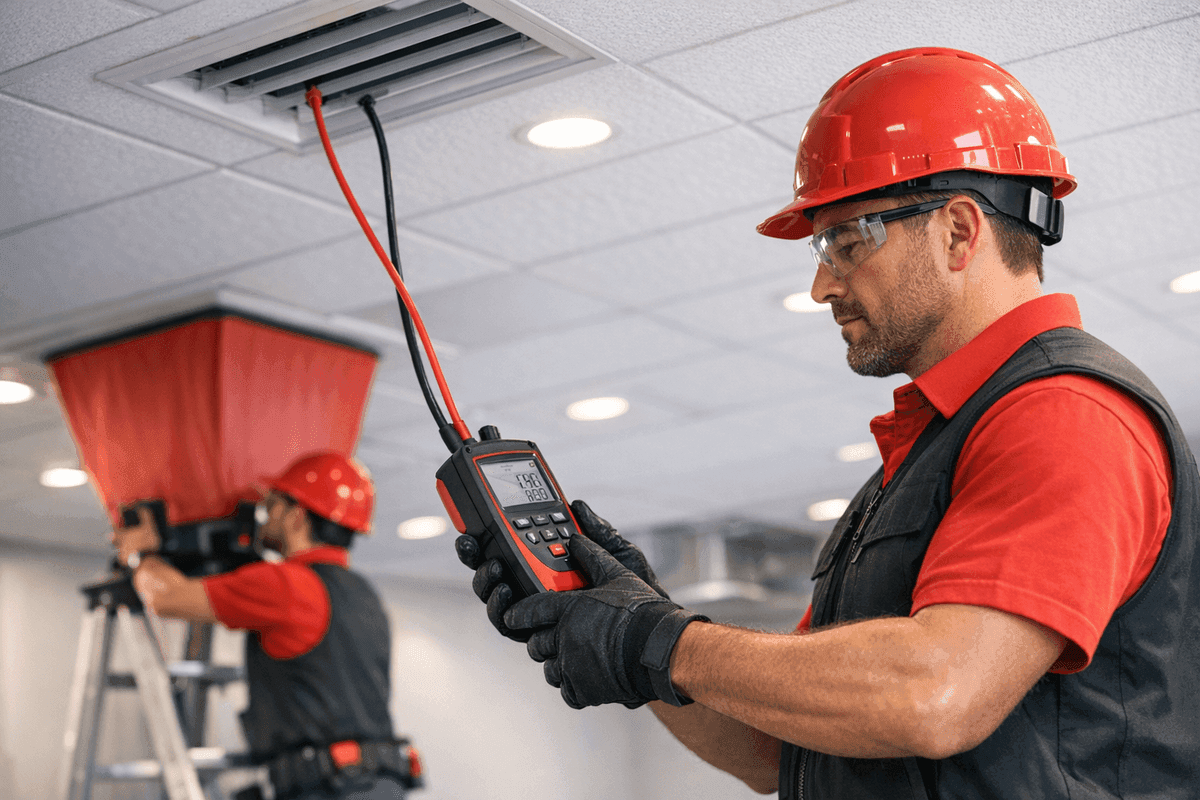 Air Balancing service by Bay Area HVAC