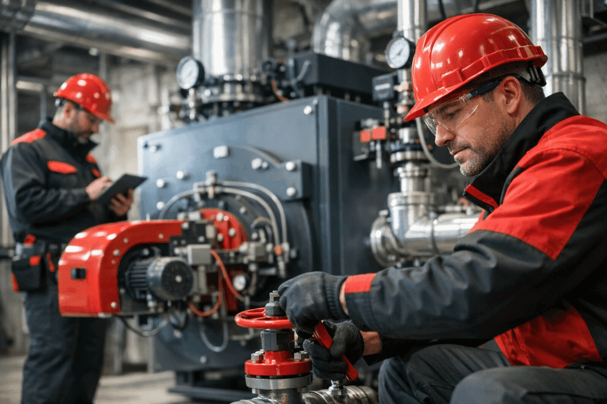 Commercial Boilers service by Bay Area HVAC