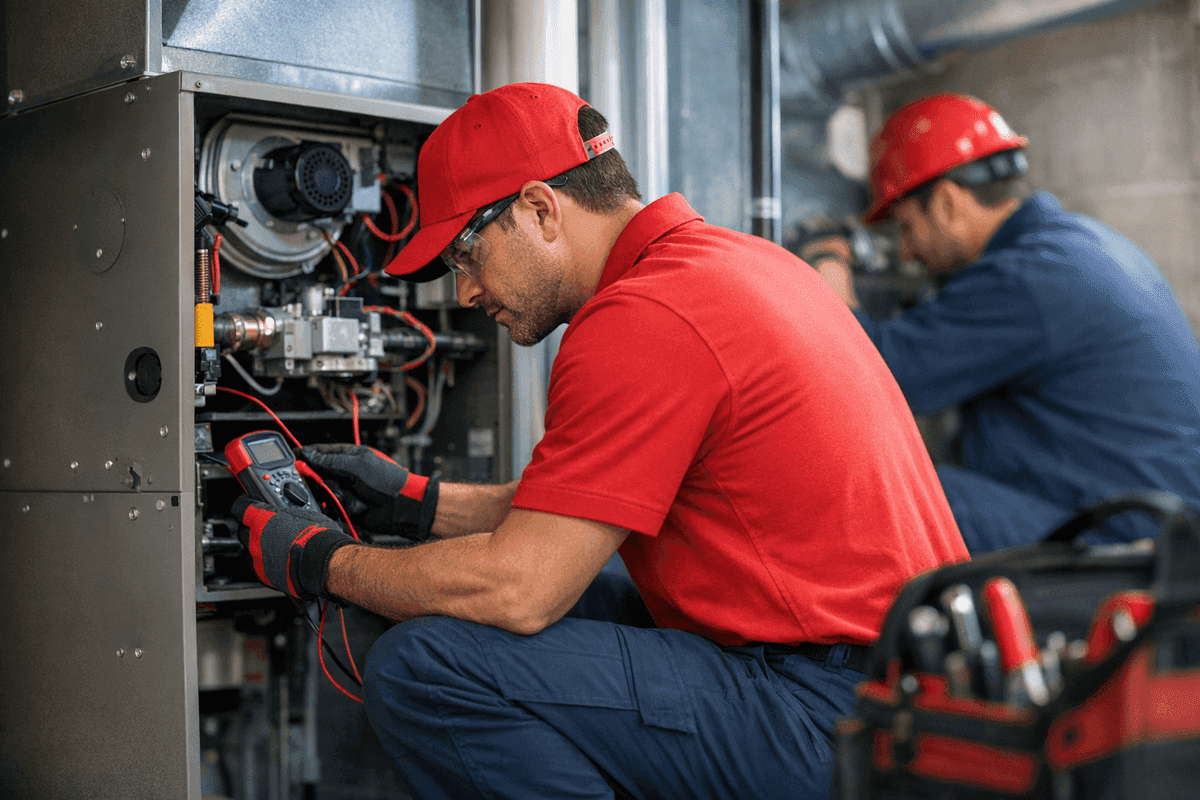 Furnace Repair service by Bay Area HVAC