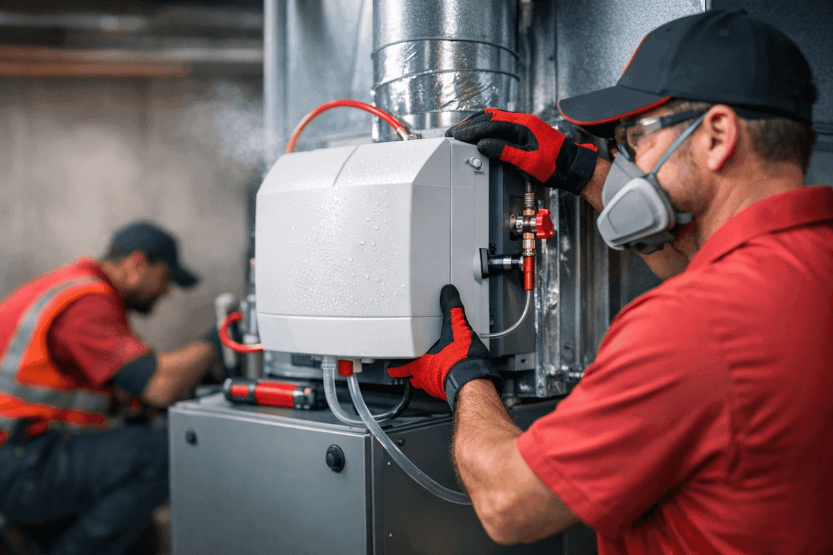 Humidifiers service by Bay Area HVAC