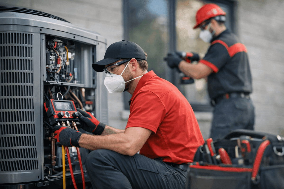 HVAC Maintenance service by Bay Area HVAC