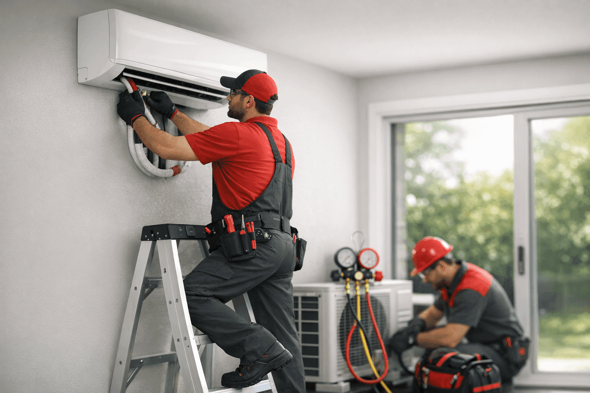 Mini-Splits service by Bay Area HVAC