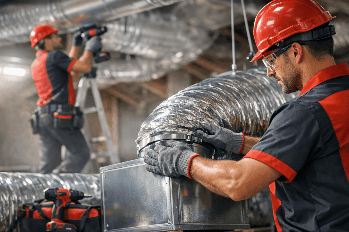 Ventallation service by Bay Area HVAC